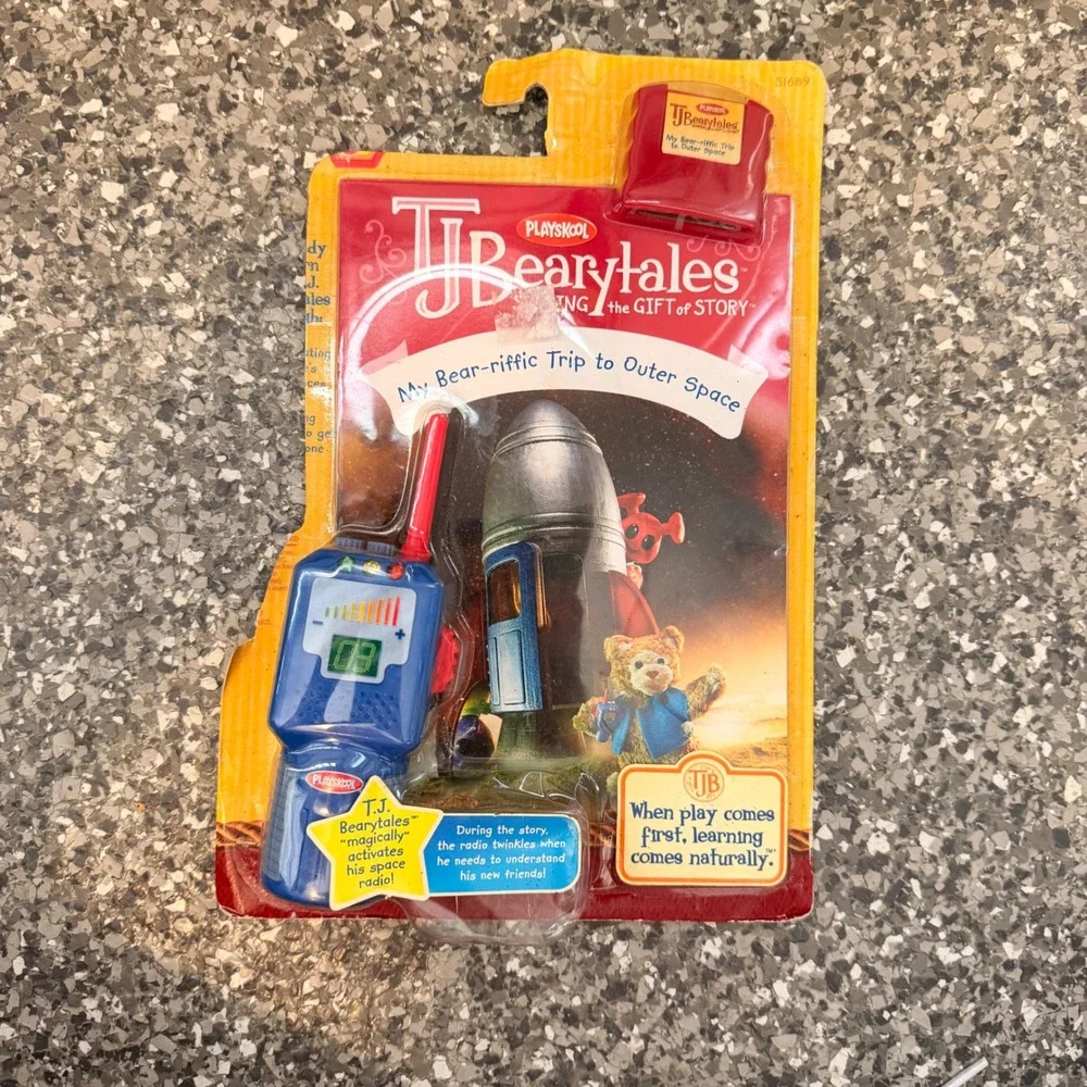 Playskool TJ Bearytales My Bear-riffic Trip to Outer Space Cartridge Toy 51689